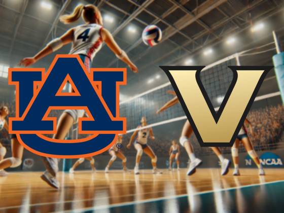 Auburn Tigers at Vanderbilt Commodores Womens Volleyball